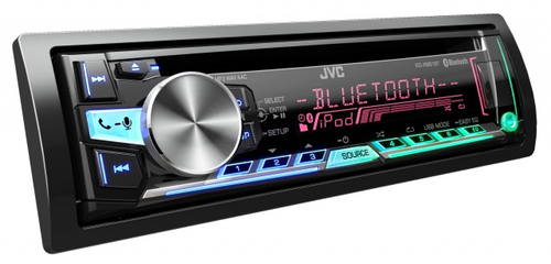 JVC KD-R961BT car media receiver Black