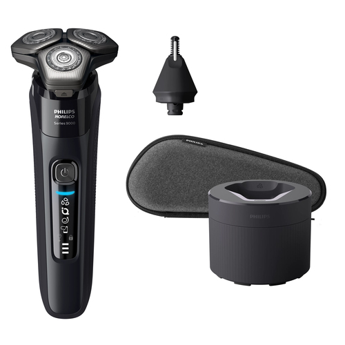 Philips Norelco SHAVER Series 9000 S9606/80 men's shaver Rotation shaver Trimmer Black
