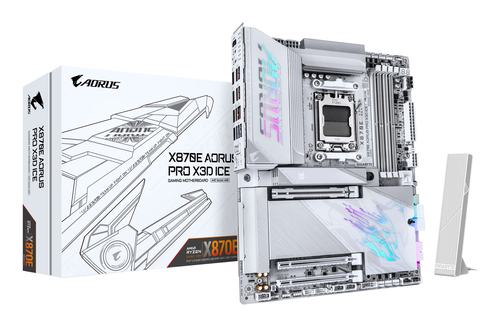 GIGABYTE X870E AORUS PRO X3D ICE moederbord