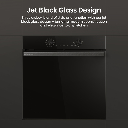 Hisense Hi2 BI624CBPGUK Built In Electric Single Catalytic, Plug & Play Oven - Jet Black – image 9