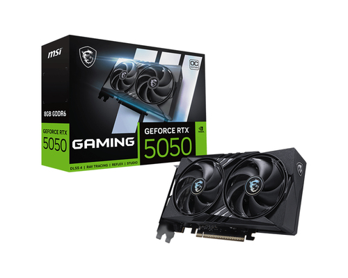 Msi GeForce Rtx 5050 Gaming 8GB OC Graphics Card - image 1