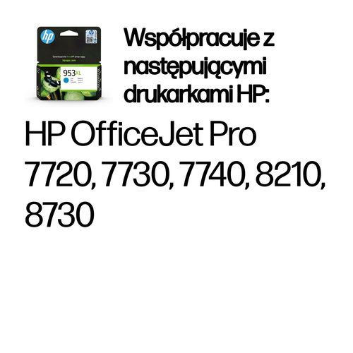 HP Inc. Tusz nr 953XL Cyan F6U16AE