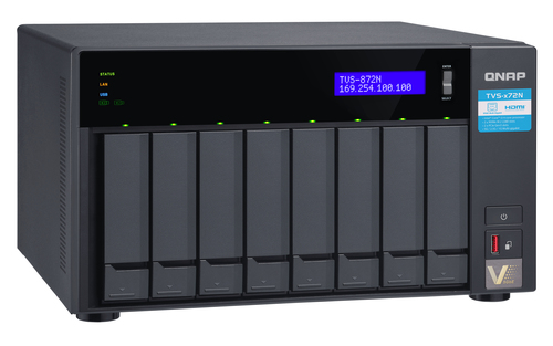 QNAP TVS-872N NAS Tower Intel® Core™ i3 i3-8100T – image 7