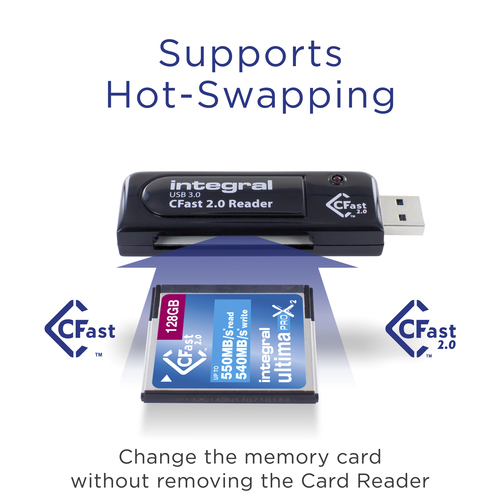 Integral USB 3.0 CARD READER SINGLE SLOT CFAST 2.0 RETAIL – image 7