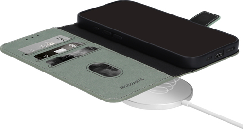 Mobiparts Classic Wallet Case Apple iPhone 16 Stone Green (MagSafe Compatible) – image 4