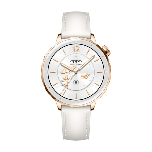 OPPO Watch X2 Mini 3.35 cm (1.32") AMOLED 43.2 mm Digital 466 x 466 pixels Touchscreen Gold Wi-Fi GPS (satellite)