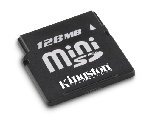 Kingston Technology 128MB Mini Secure Digital Card