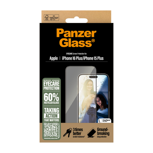 PanzerGlass Eyecare - Schermbeschermer voor mobiele telefoon, afbeelding 3