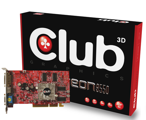 CLUB3D Radeon 9550 256MB DDR