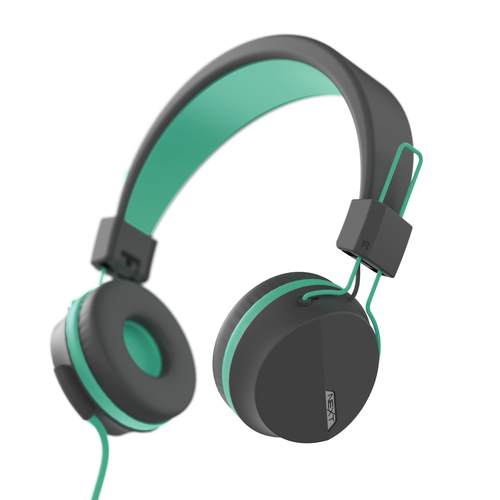Hama Next Headset Wired Head-band Calls/Music Bluetooth Grey, Turquoise