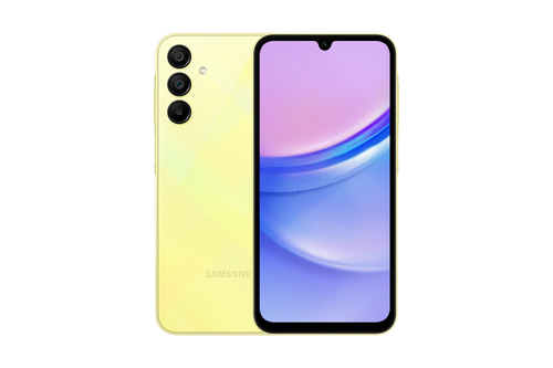 SM-A155MZYALTM Smartphone Samsung Galaxy A15 65Octacore 128GB/4GB Cámara 50MP5MP2MP/13MP Android 14 Color Amarillo SM-A155MZYALTM