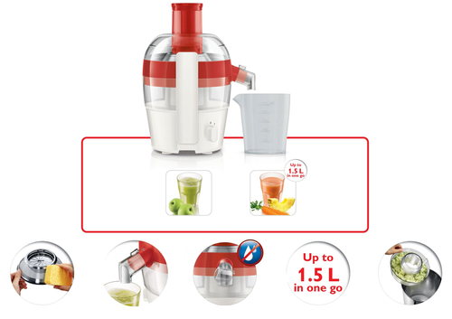 Philips Viva Collection HR1832/40 juice maker Juice extractor – image 2