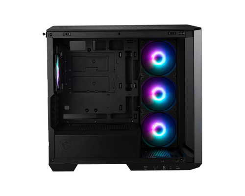 MAG PANO M100R PZ GABINETE MSI MICRO ATX MICRO TORRE 4 FAN CRISTAL TEMPLADO USBC ARGB MAG PANO M100R PZ