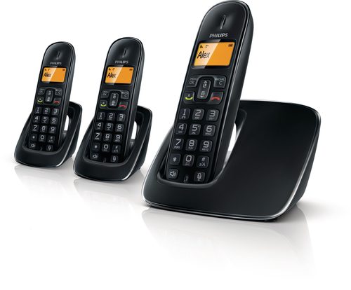 Philips BeNear CD1913B/23 telephone DECT telephone Caller ID Black