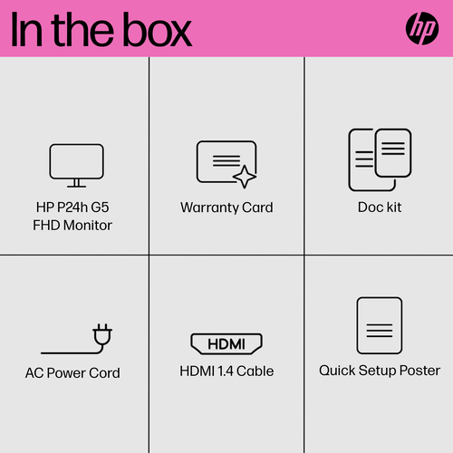 HP P24h G5 FHD Monitor – image 5