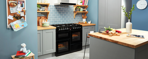 Beko KDVF100K 100cm Double Oven Range Cooker with 7 Burner Gas Hob – image 6