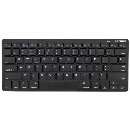 Targus KB55 клавиатура Универсальная Bluetooth QWERTY Северные страны Черный