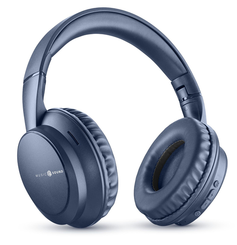 Music Sound BTHEADBMSBOOSTB наушники/гарнитура Беспроводной Оголовье Calls/Music Bluetooth Синий