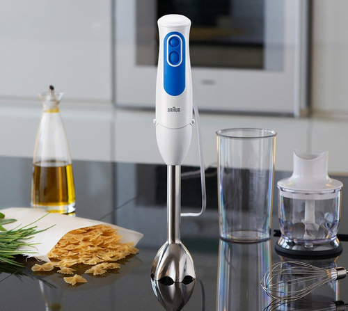 Braun MQ 3025 Spaghetti 600 L Batidora de inmersión 700 W Azul, Blanco