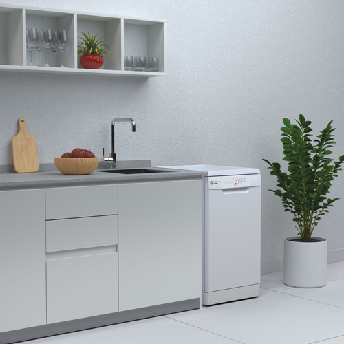 Hoover HDPH2D1049W 45cm Slimline Dishwasher White 10 Place E Rated Wi - image 5
