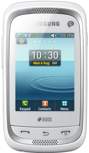 Samsung C3262 6.1 cm (2.4") 83 g White