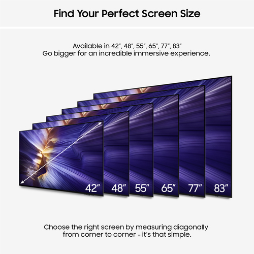 Samsung S93F 83" 4K Ultra HD OLED Smart TV [2025] - QE83S93F, Black - image 7