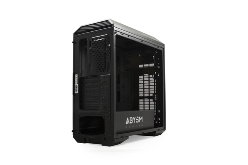 ABYSM Gaming ARIAN ATX case with tempered glass side, USB 3.0 Black – image 4