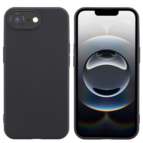 Accezz Color Backcover iPhone SE 4 - Zwart