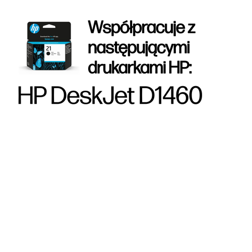 Oryginalny wkład tusz HP 21 Czarny (Black) (C9351AE)