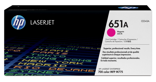 HP 651A CMYK Cartridge Bundle