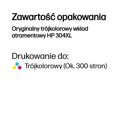 HP Inc. Tusz nr 304XL Kolor N9K07AE