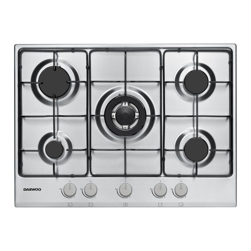 Daewoo H7G51L2IT hob Stainless steel Built-in