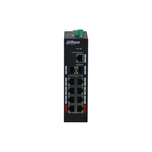 Dahua Technology PoE DH-PFS3211-8GT-120 network switch Unmanaged Gigabit Ethernet (10/100/1000) Power over Ethernet (PoE) Black – image 3