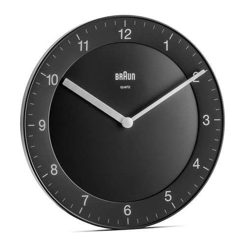 Braun BC 06 B Quarzwanduhr analog