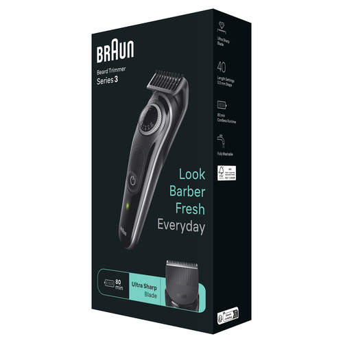 Braun BeardTrimmer 3 80708227 beard trimmer Battery 40 – image 3