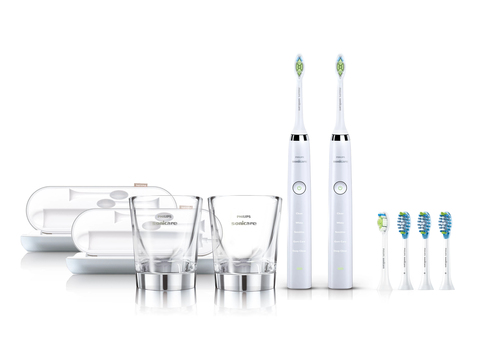 Philips Sonicare DiamondClean HX9332/31 electric toothbrush Adult Sonic toothbrush White