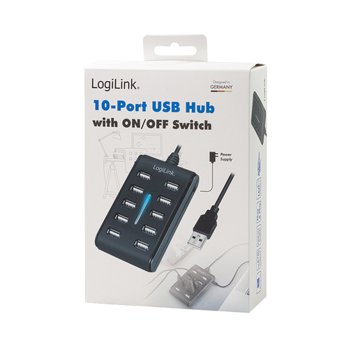 Logilink UA0125 - USB hub, afbeelding 8