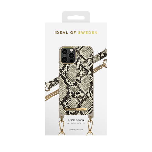 iDeal of Sweden Necklace Case iPhone 12/12P Desert Python – image 1