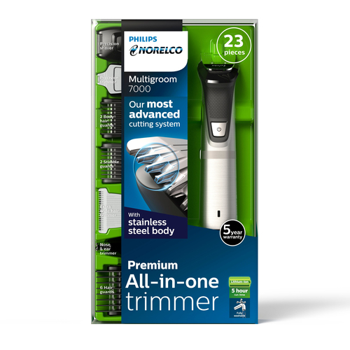 Philips MG7750/49 body groomer/shaver Black, Stainless steel – image 3