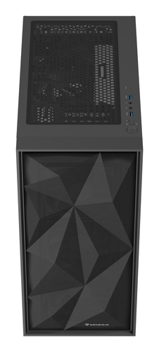 Genesis Behuizing DIAXID 605F met Sichtfenster zwart, afbeelding 3