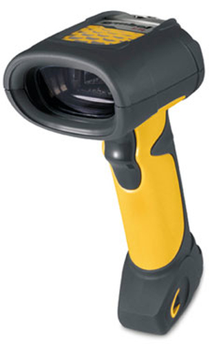 Zebra Motorola LS3408-FZAR0200AR barcode reader Handheld bar code reader 1D Laser Black, Yellow