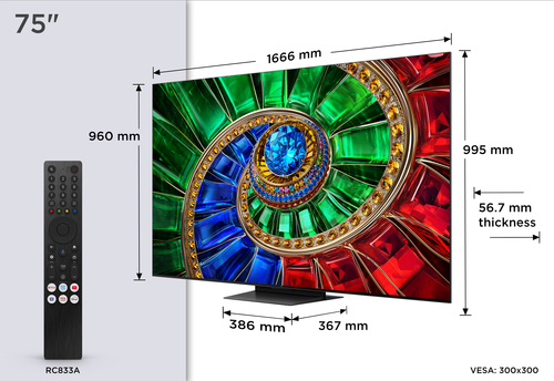TCL RM7L 75RM7L TV – image 4