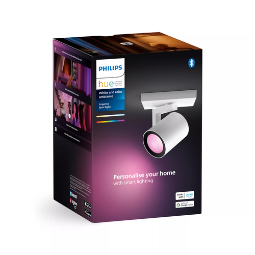 Philips Hue Argenta Aufbauspot White & Color - Weiß - 1 Spot – Foto 4 von 4