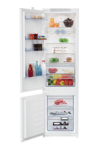 Beko BCSA306E4SFN LH холодильник с морозильной камерой Встроенный 298 L Белый