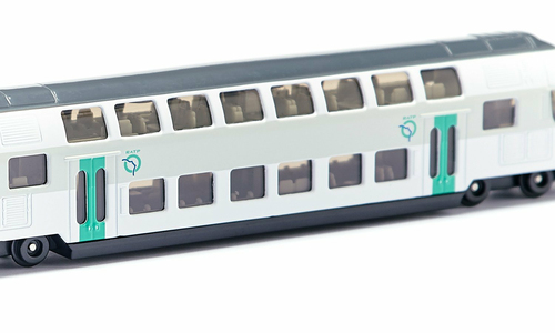 SIKU Super - Dubbeldekker trein modelvoertuig, afbeelding 2