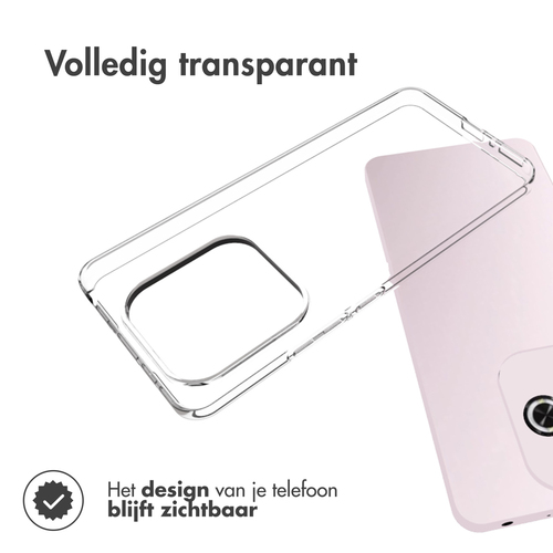 <p>De Accezz Clear Backcover is een perfect hoesje om het design van jouw smartphone niet te verbergen, maar wel te beschermen. Dit ultra transparante, afbeelding 2