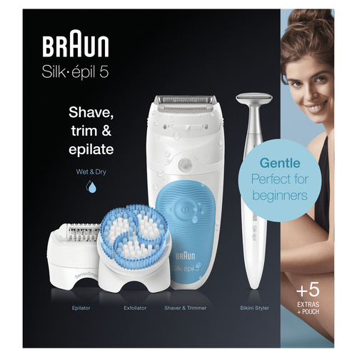 Braun Silk-épil 5 5-815 20 tweezers Blue, White – image 3