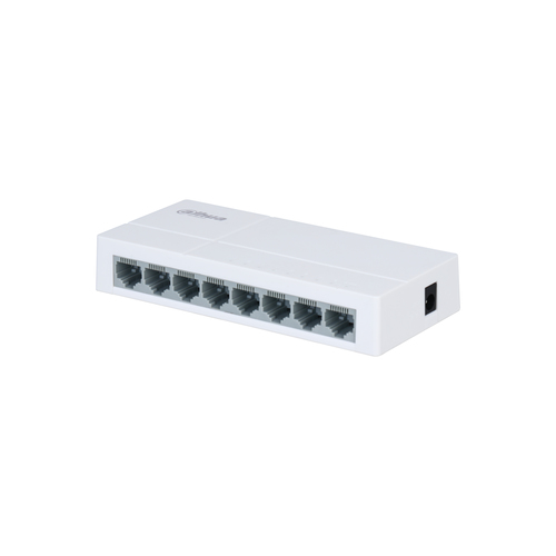 Switch Dahua Technology DH-PFS3008-8ET-L-V2 DH-PFS3008-8ET-L Switch Para Escritorio 8 Puertos Fast Ethernet 10/100 Capa 2 Switching 1.6 Gbps Velocidad De Reenvio De Paquetes 1.19 Mbps NB - Código: DH-PFS3008-8ET-L-V2 | Compra en Guadalajara