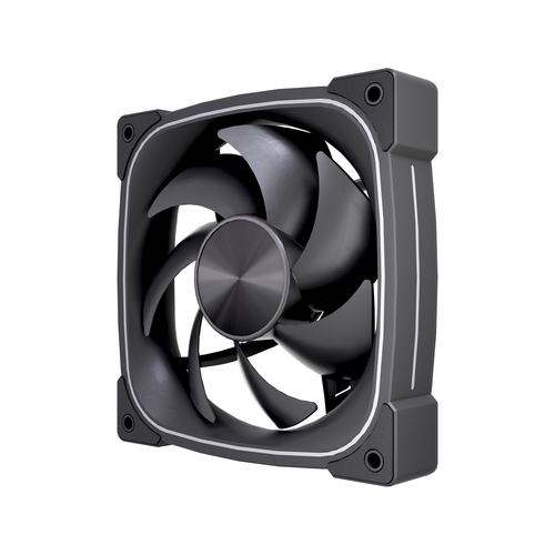 VIDA Stealth 120mm ARGB PWM Case Fan, Hydraulic Bearing, Outer Ring Lighting, 600-1500 RPM, Black – image 6