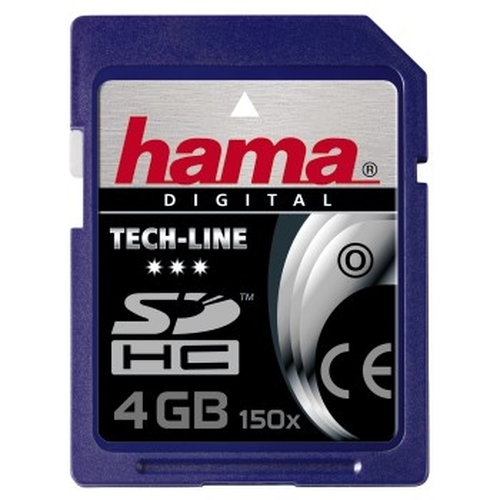 Hama Tech-Line SecureDigital 4Gb Card